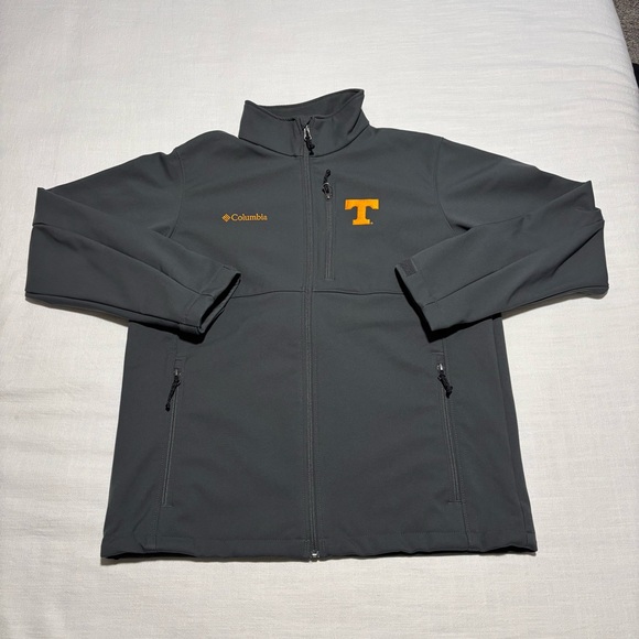 Men’s Columbia Tennessee Volunteers Water Wind Resistant Softshell Jacket - Picture 1 of 11